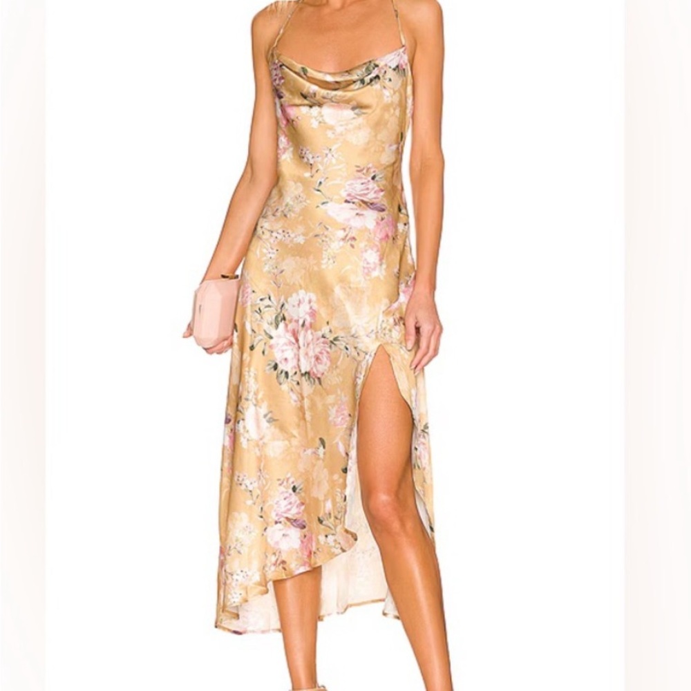 ASTR x Anthro Gaia Midi Dress - NEW WITH TAGS!
